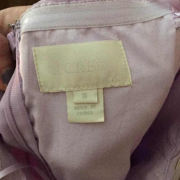 J. Crew bridesmaids dress. Lavender - Picture 3 of 4
